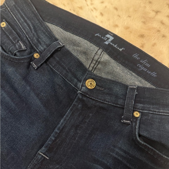 7 For All Mankind Slim Cigarette Jeans - Picture 2 of 3